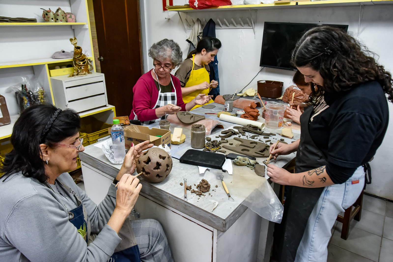 Todas as idades: espaços do Estado abrem inscrições para cursos de Artes Visuais. Foto: Anderson Tozato