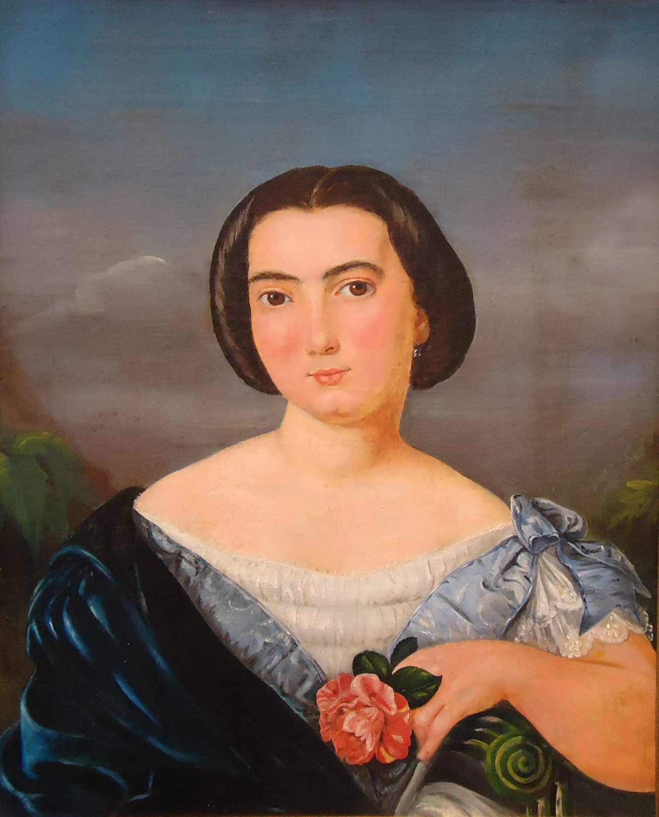 Obra Mulher Desconhecida de Íria Correia, uma das precursora das artes no Paraná. O Museu Paranaense abre exposição com obras da artista no dia 27 de março.