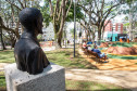 Exposição “Calderari – Amar, Além do Mar” inaugura na Praça Alfredo Andersen com presença de diversos artistas. Foto: Kraw Penas/SEEC