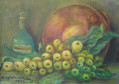 Óleo s/ tela – 30 x 40 cm – 1989.
<br/>
Sala 1: recorte temático - criatividade/experimentação
Processo técnico alternativo por meio de pinturas à óleo aplicadas sobre os mais diferentes suportes e formatos. Aqui visualizamos veludo, cetim, plástico, vidro, papel, azulejo, juta, estopa, tela, eucatex.