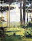 Pinheiros (1930)
<br/>
<br/>
59 x 44cm - Coleção particular

Paisagem com pinheiros. Por trás dos pinheiros estende-se um vasto campo em tons de verde veronese, perto à linha do horizonte um verde amarelado claro e por trás deste, montanhas em tom acinzentado. 0 céu estende-se à partir daí, repleto de nuvens em tons ror seos, até o terço superior do quadro junto às copas dos pinheiros.