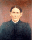 Maria Josepha de França Pimpão
<br/>
<br/>
60 x 48cm - Acervo MAA
<br/>
Filha de Rita Maria do Nascimento, conhecida por Rita da Cancela por Ter sido dona da Fazenda Cancela, situada no Município de Palmeira - PR. Foi casada com Francisco Ignácio de Araújo Pimpão. Não se sabe exatamente a data de seu nascimento (mais ou menos 1827). Teve vários filhos. Este retrato pintado por Alfredo Andersen, segundo seus descendentes, foi uma encomenda dos filhos. 