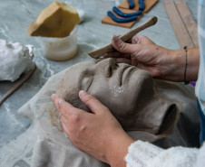 Aulas de Cerâmica na Academia Alfredo Andersen