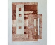 Museu Casa Alfredo Andersen inaugura exposição da artista Marinice Costa, com foco em arte abstrata geométrica. Foto: Divulgação MCAA