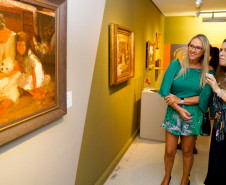 Abertura da exposição sobre Alfredo Andersen