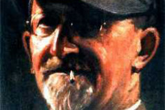 Óleo sobre tela<br/>
<br/>
Auto-retrato realizado por Andersen com a idade de 66 <br/>   anos, quando já residia em Curitiba e mantinha atelier na Rua<br/> Conselheiro Carrão, atual Mateus Leme. Obra pintada um ano<br/> antes da viagem do artista para a Noruega.<br/>