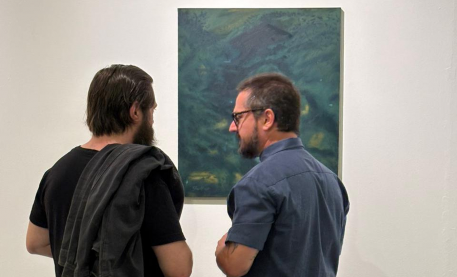 Museu Casa Alfredo Andersen promove visita guiada e bate-papo com artistas em exposição contemporânea. Fotos: SEEC