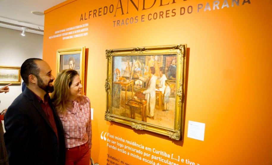 Confira como foi a abertura da exposição sobre Alfredo Andersen no Ecomuseu de Itaipu Abertura da exposição sobre Alfredo Andersen