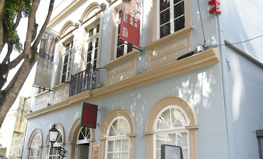 A fachada do MCAA; local foi revitalizado.